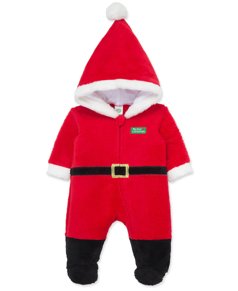 Santa Minky Footie First Christmas A Touch of Magnolia Boutique