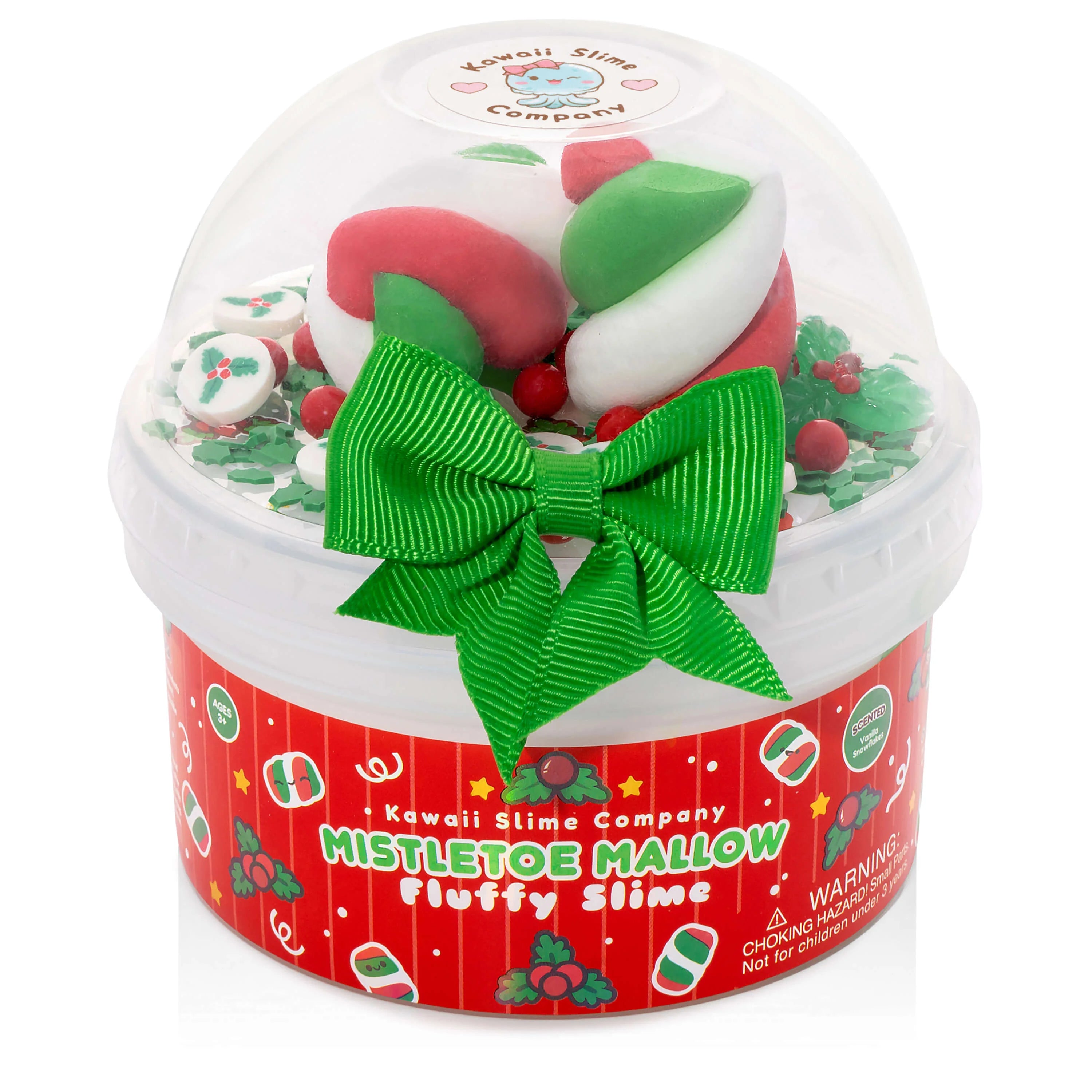 Mistletoe Mallow Fluffy Signature Dome™ Slime A Touch of Magnolia Boutique