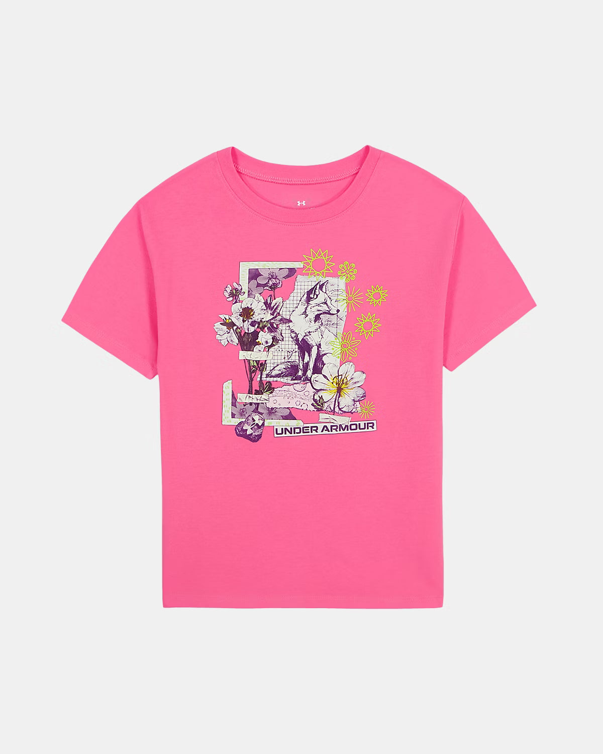 Under Armour® Youth Girls Fox Collage T-shirt A Touch of Magnolia Boutique