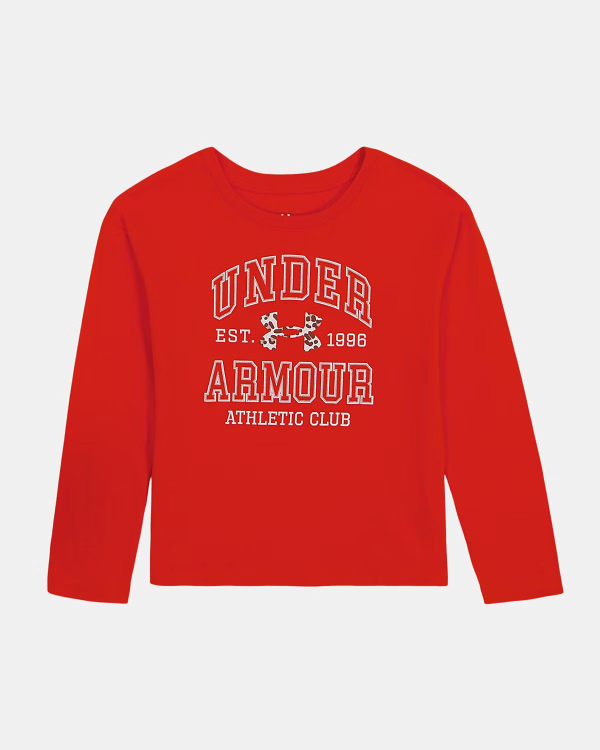 Under Armour® Long Sleeve Varsity Top-Anthem Red A Touch of Magnolia Boutique