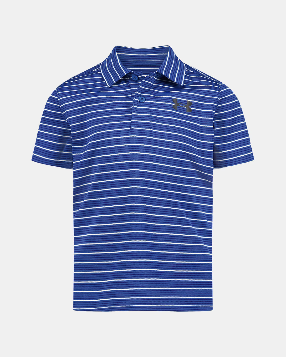 Under Armour® Matchplay Striped Polo-Aegean Blue A Touch of Magnolia Boutique