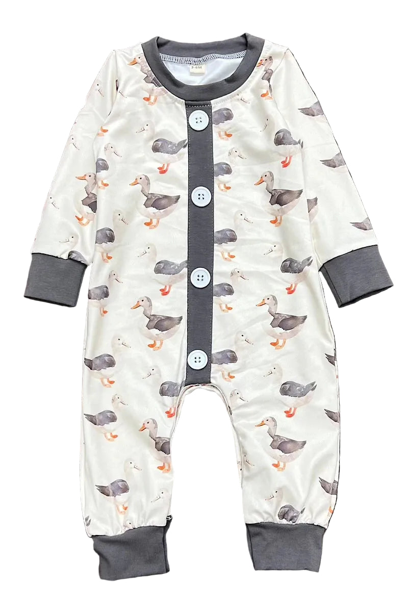 Little Waddles Baby Boy Romper A Touch of Magnolia Boutique
