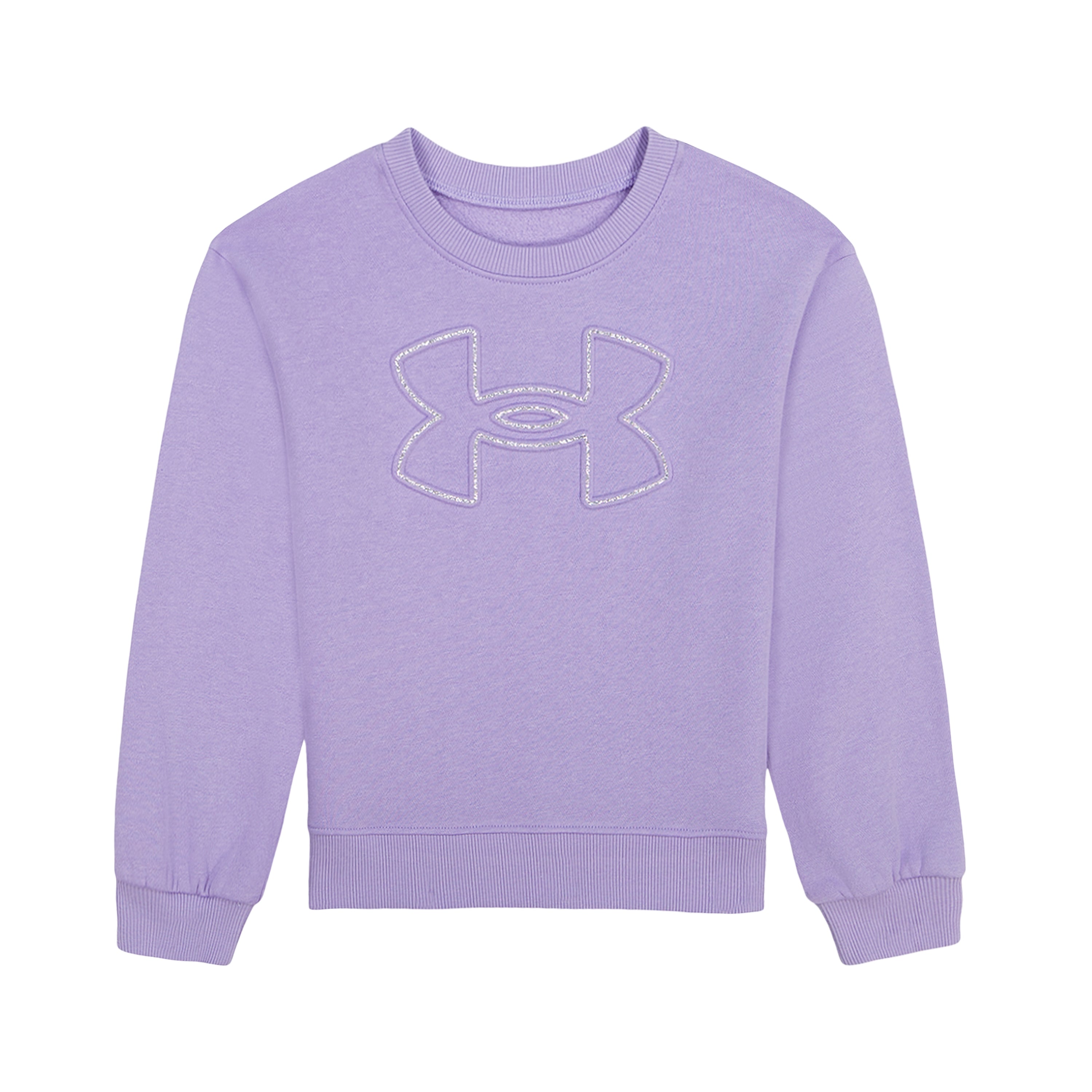Under Armour® Embossed Glitter Crew-Transparent A Touch of Magnolia Boutique