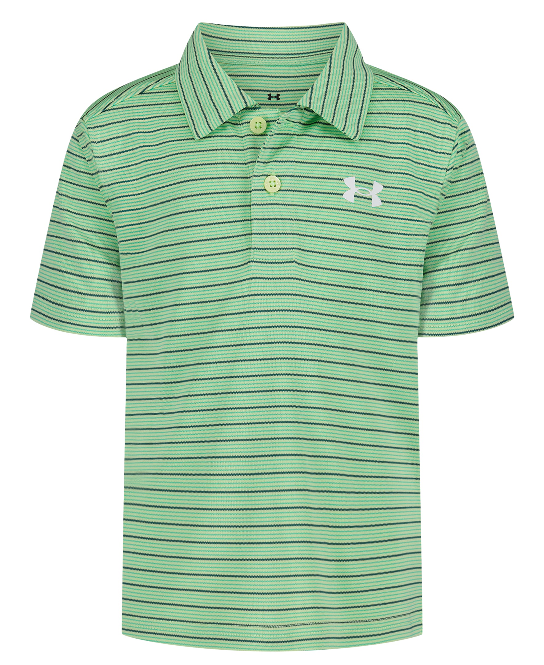 Under Armour® Matchplay Striped Polo-Fade Green A Touch of Magnolia Boutique