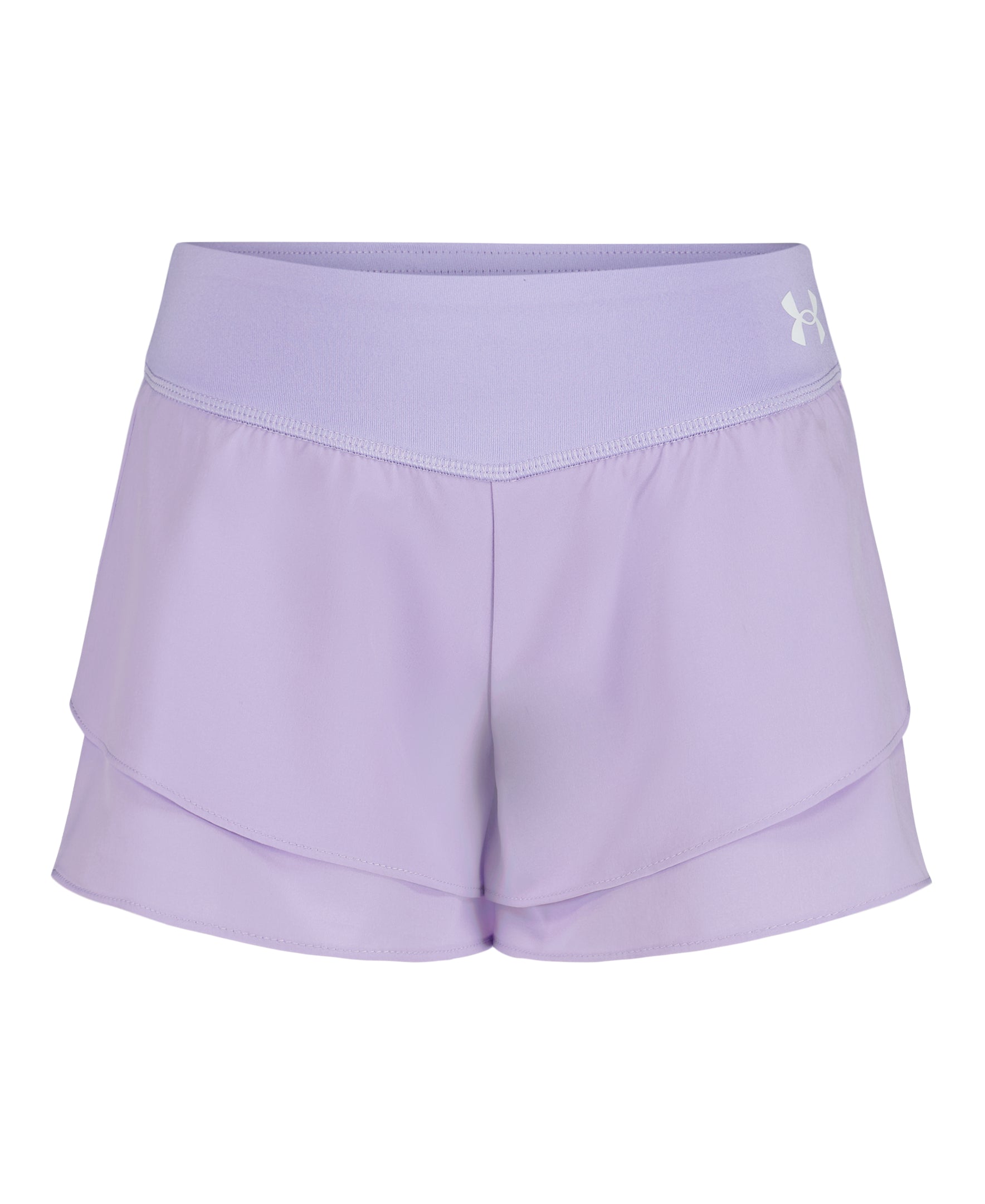 Under Armour® 2 Fer Flare Short- Purple Crest A Touch of Magnolia Boutique