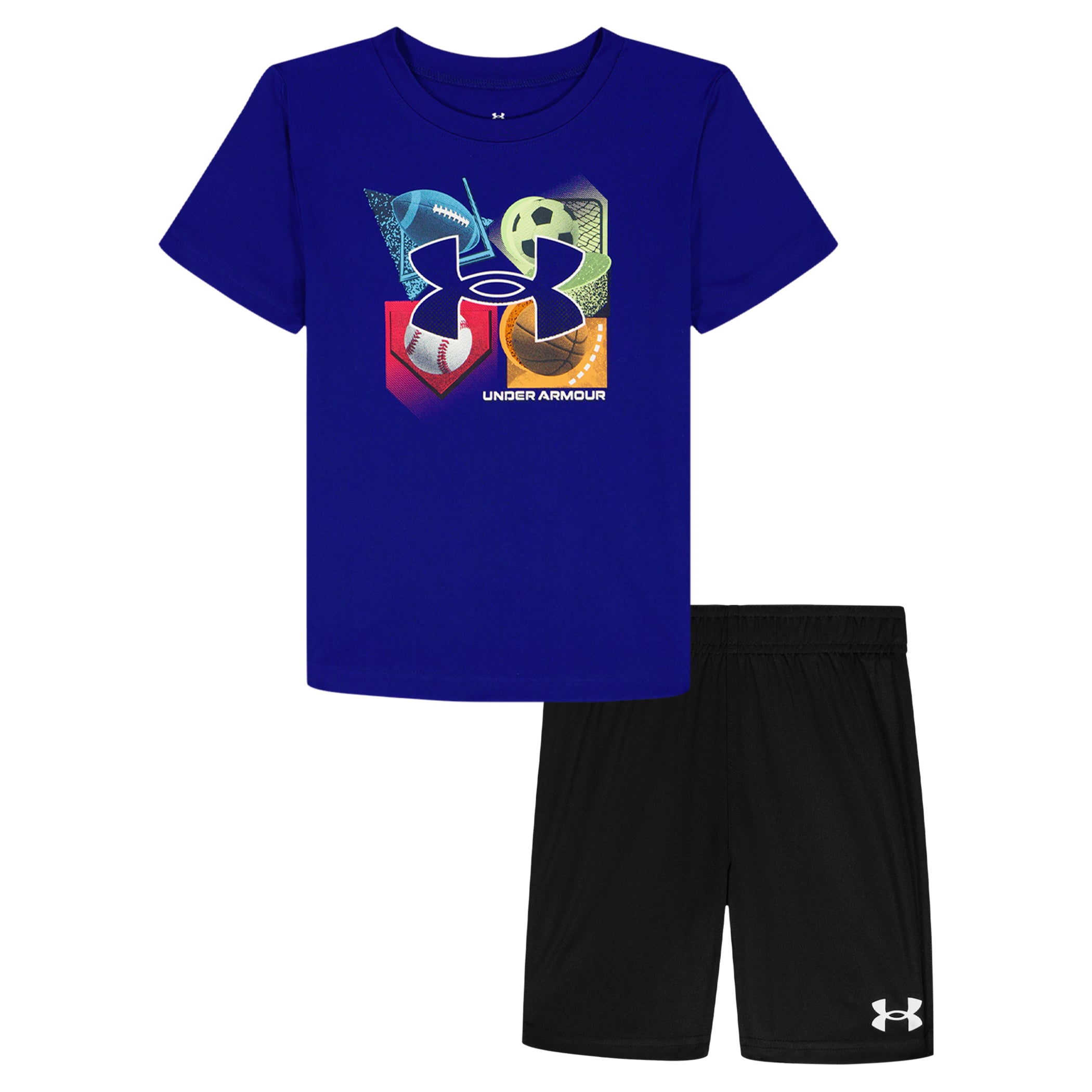 Under Armour®Tech 4 Baller SS Set-Royal A Touch of Magnolia Boutique