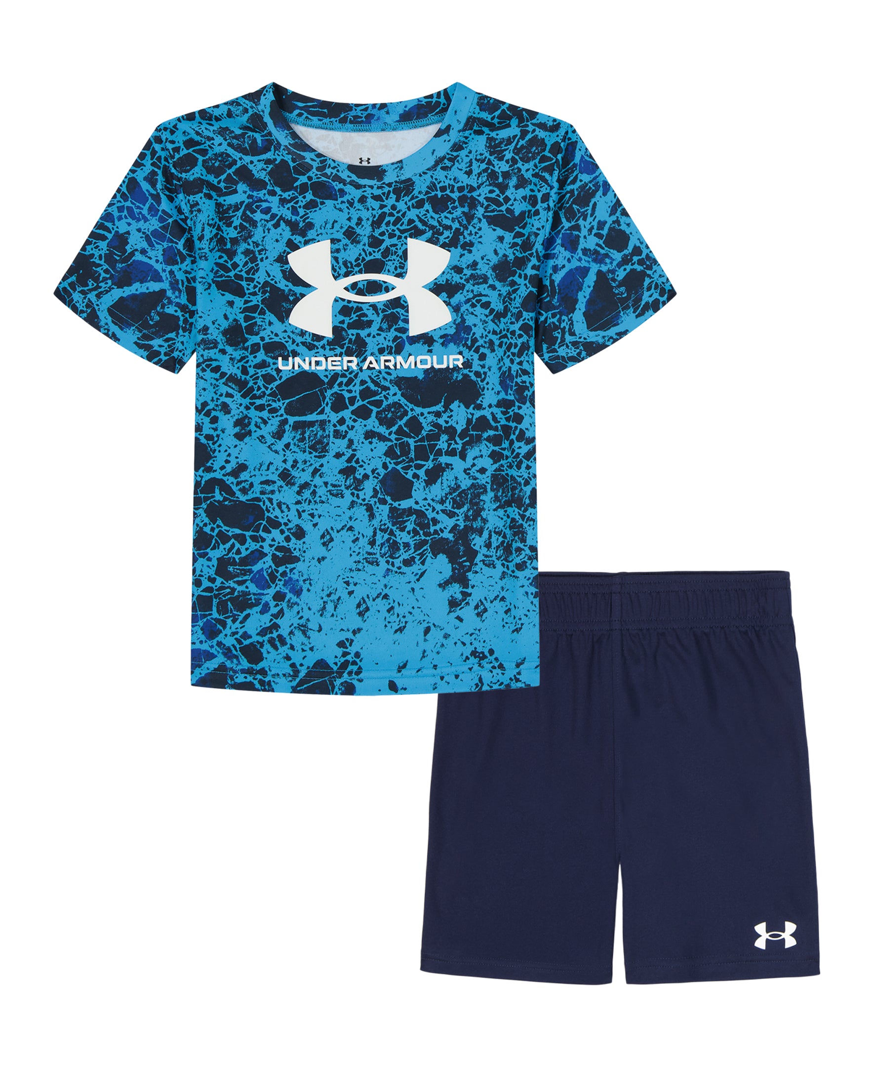 Under Armour® Boys Printed SS Tech Shorts Set-Capr A Touch of Magnolia Boutique