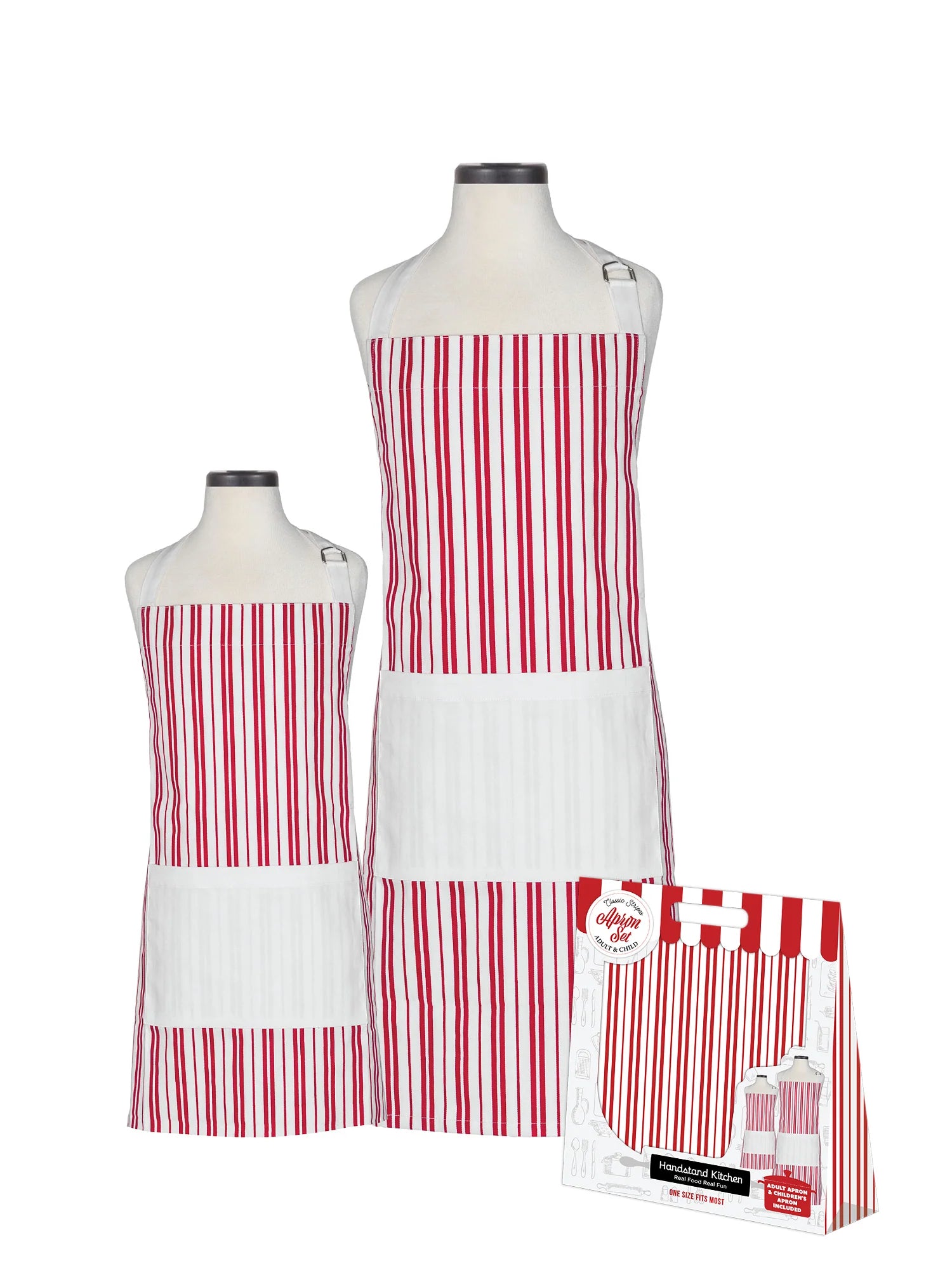 Classic Striped Adult & Youth Apron Set A Touch of Magnolia Boutique