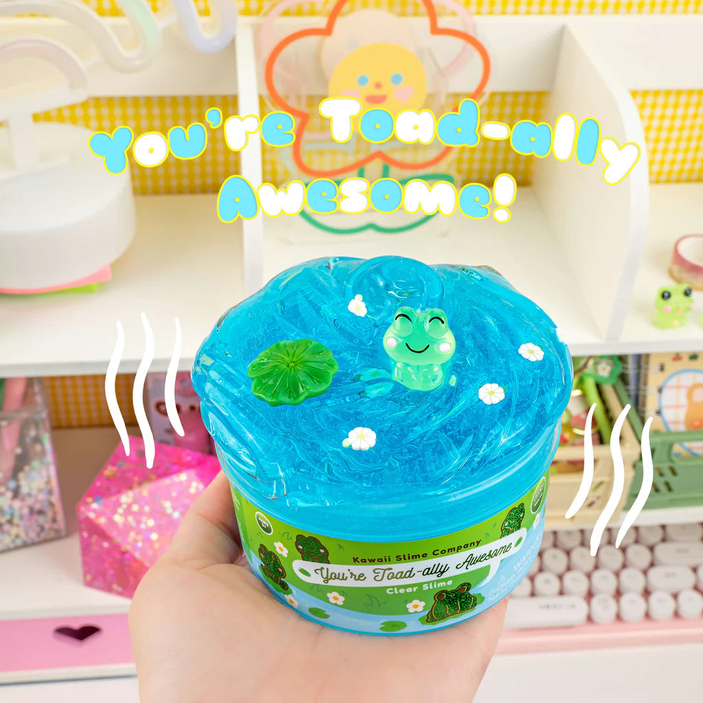 You're Toad-ally Awesome Clear Slime A Touch of Magnolia Boutique