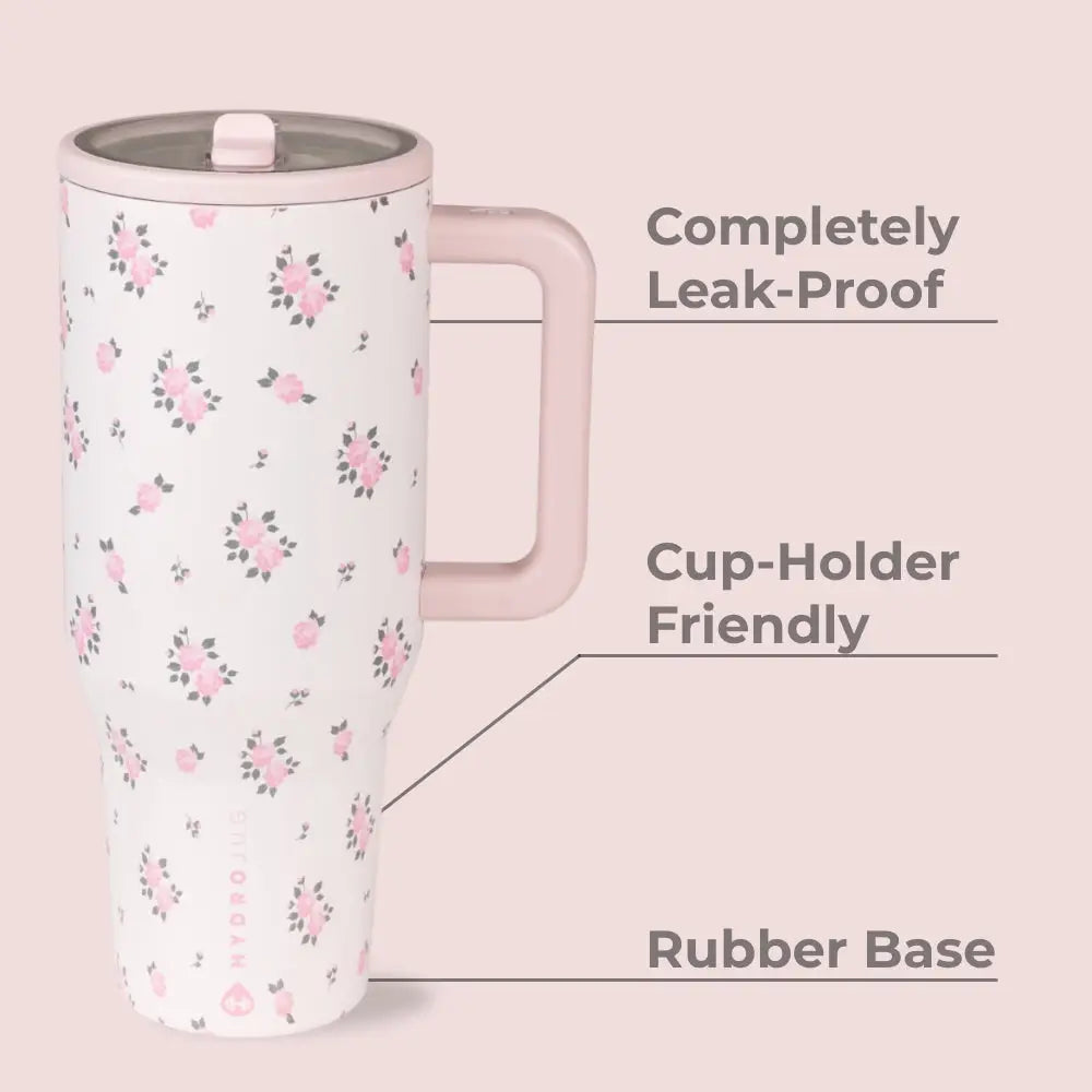 Wildrose HydroJug 40 oz Traveler Tumbler A Touch of Magnolia Boutique