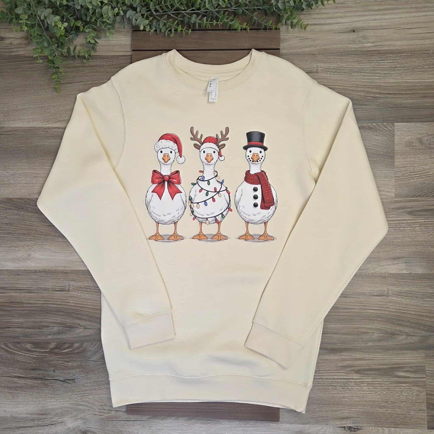 The Waddle Family Christmas Sweatshirt-Adult A Touch of Magnolia Boutique