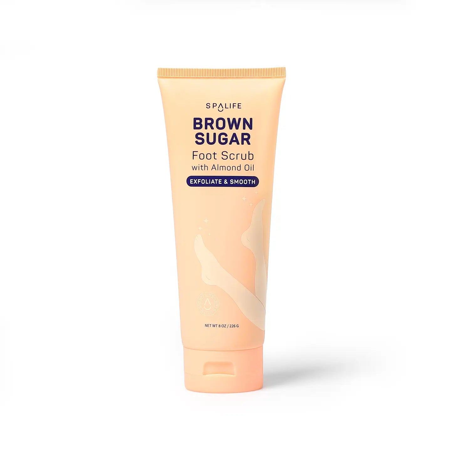 Brown Sugar Exfoliating Foot Scrub 8.2 oz - Foot Treatment A Touch of Magnolia Boutique