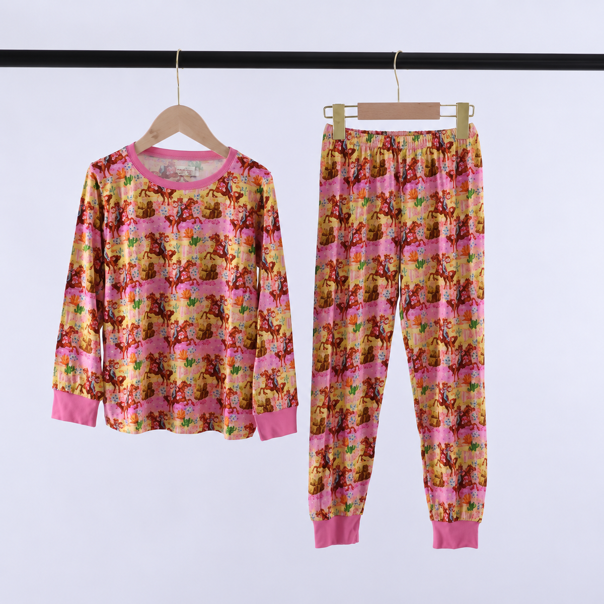 Bamboo Cowgirl Dream Doll Two-Piece Pajama Set A Touch of Magnolia Boutique