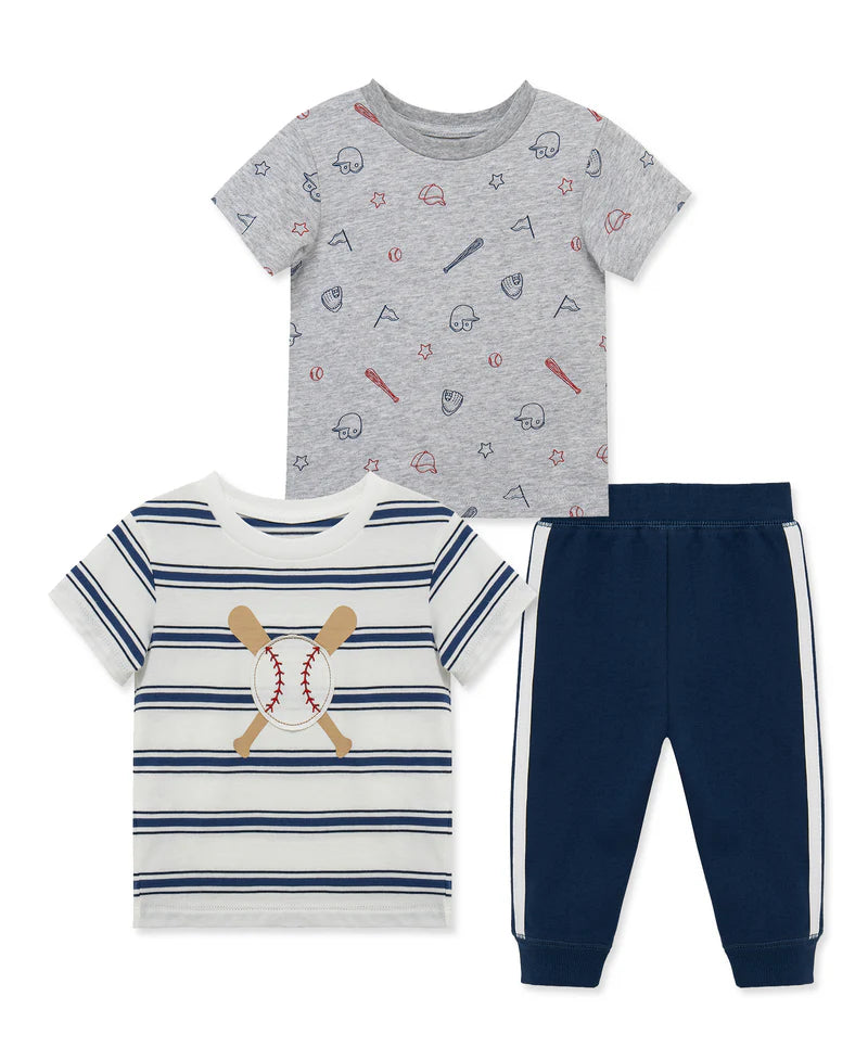 Baseball 3-Piece Play Set (12M-4T) A Touch of Magnolia Boutique