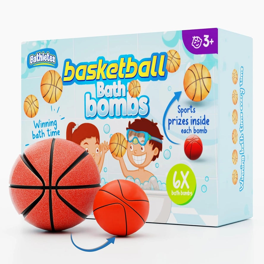 Boxed Bath Bomb Set- Basketball themed with toy A Touch of Magnolia Boutique