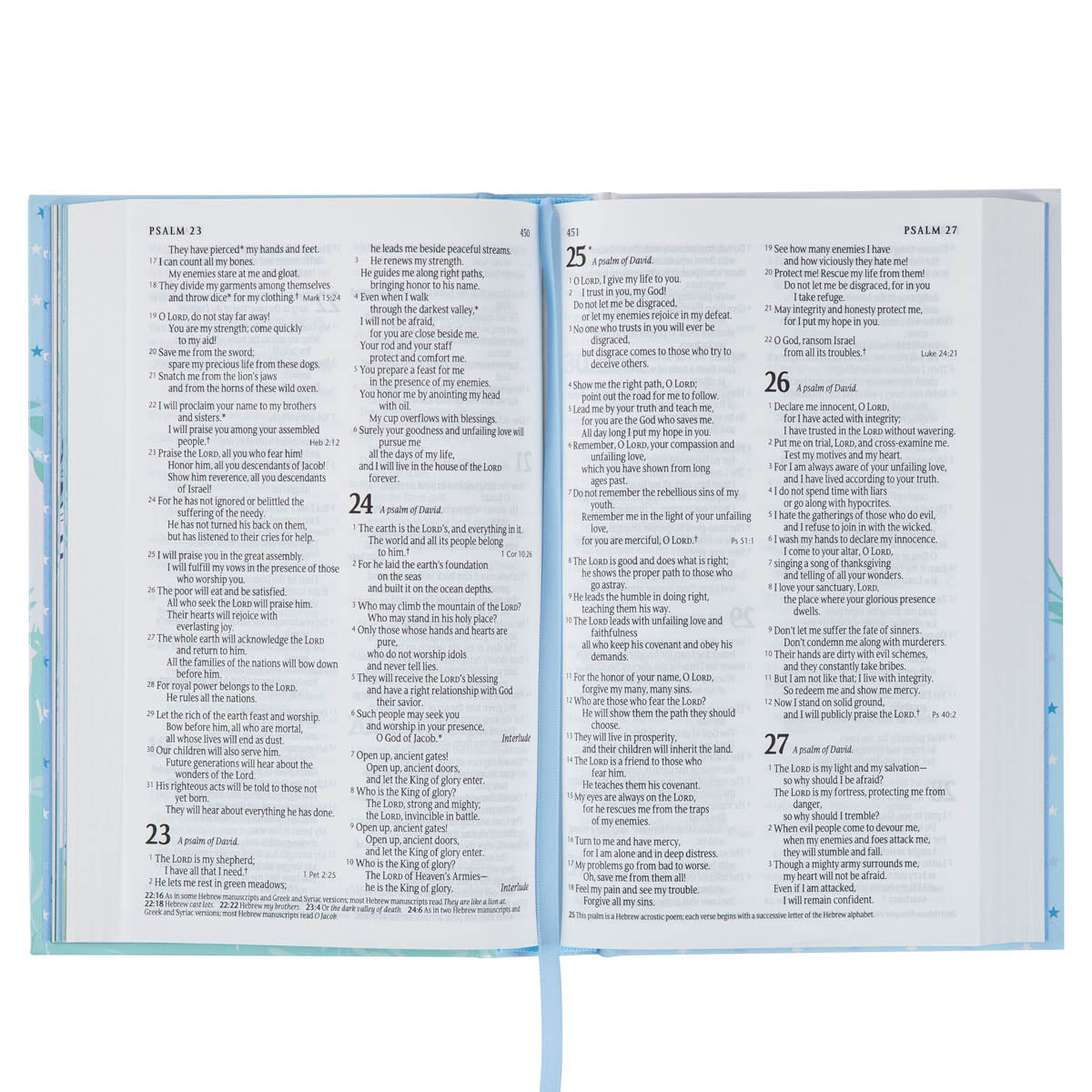 Bible Nlt Infant Hardcover, Blue A Touch of Magnolia Boutique