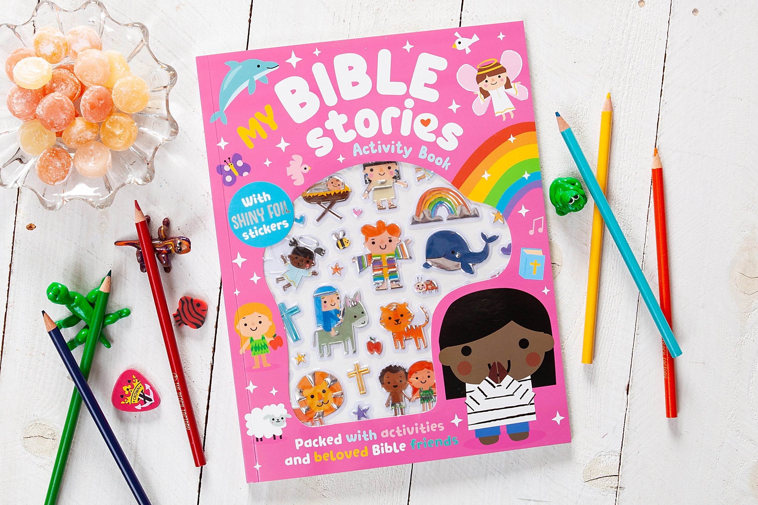 My Bible Stories Activity Book (Pink) A Touch of Magnolia Boutique