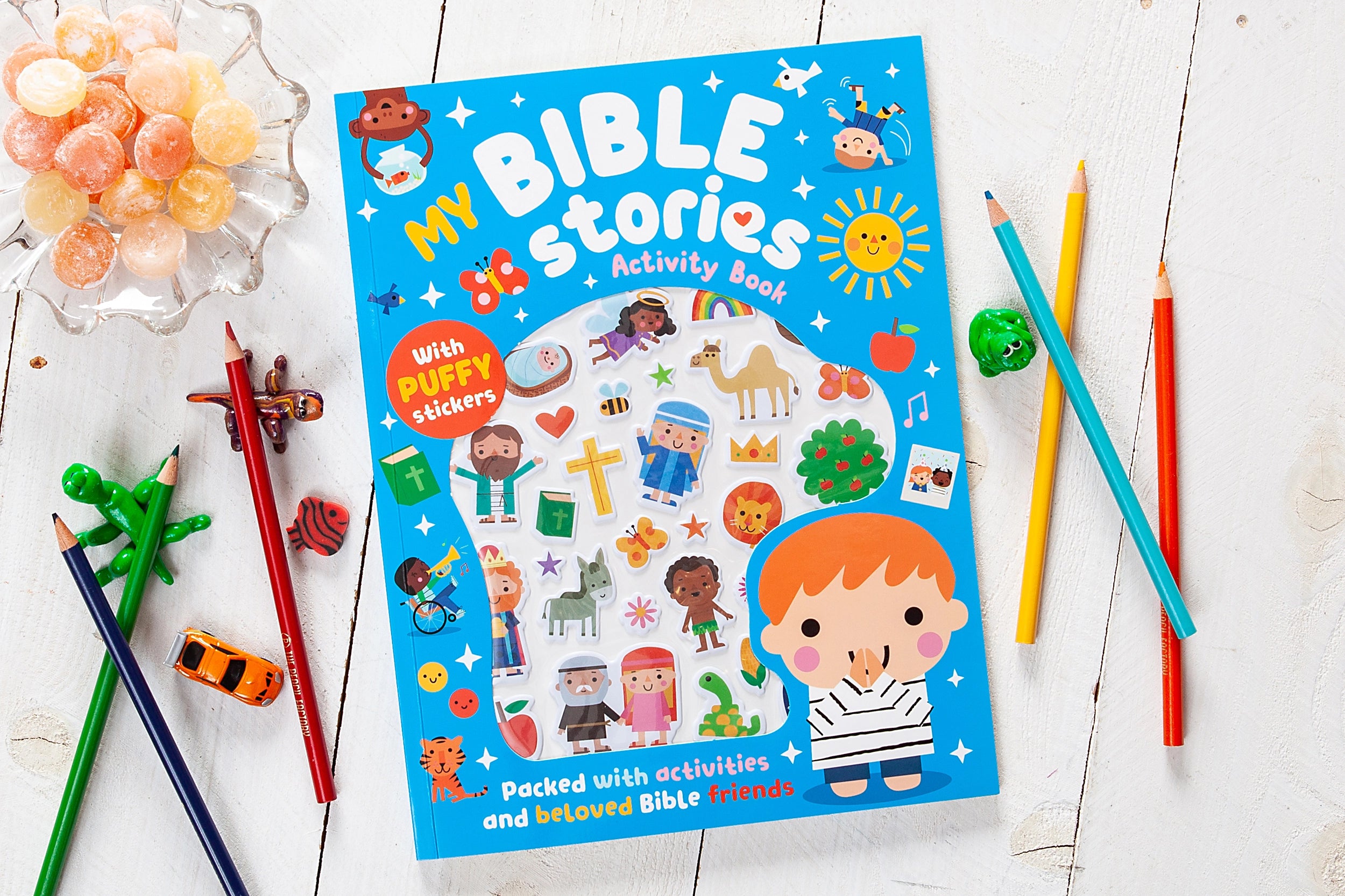 My Bible Stories Activity Book (Blue) A Touch of Magnolia Boutique
