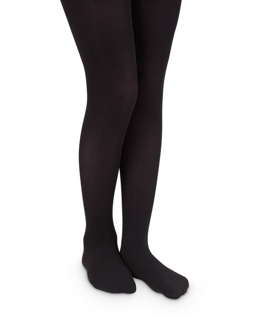 Organic Cotton Tights with Seamless Toe  A Touch of Magnolia Boutique Black 6-18 month 