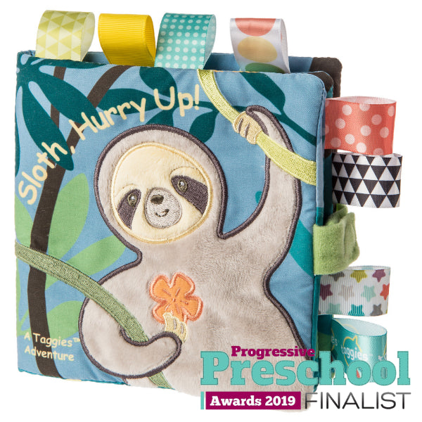 Taggies Molasses Sloth Book A Touch of Magnolia Boutique