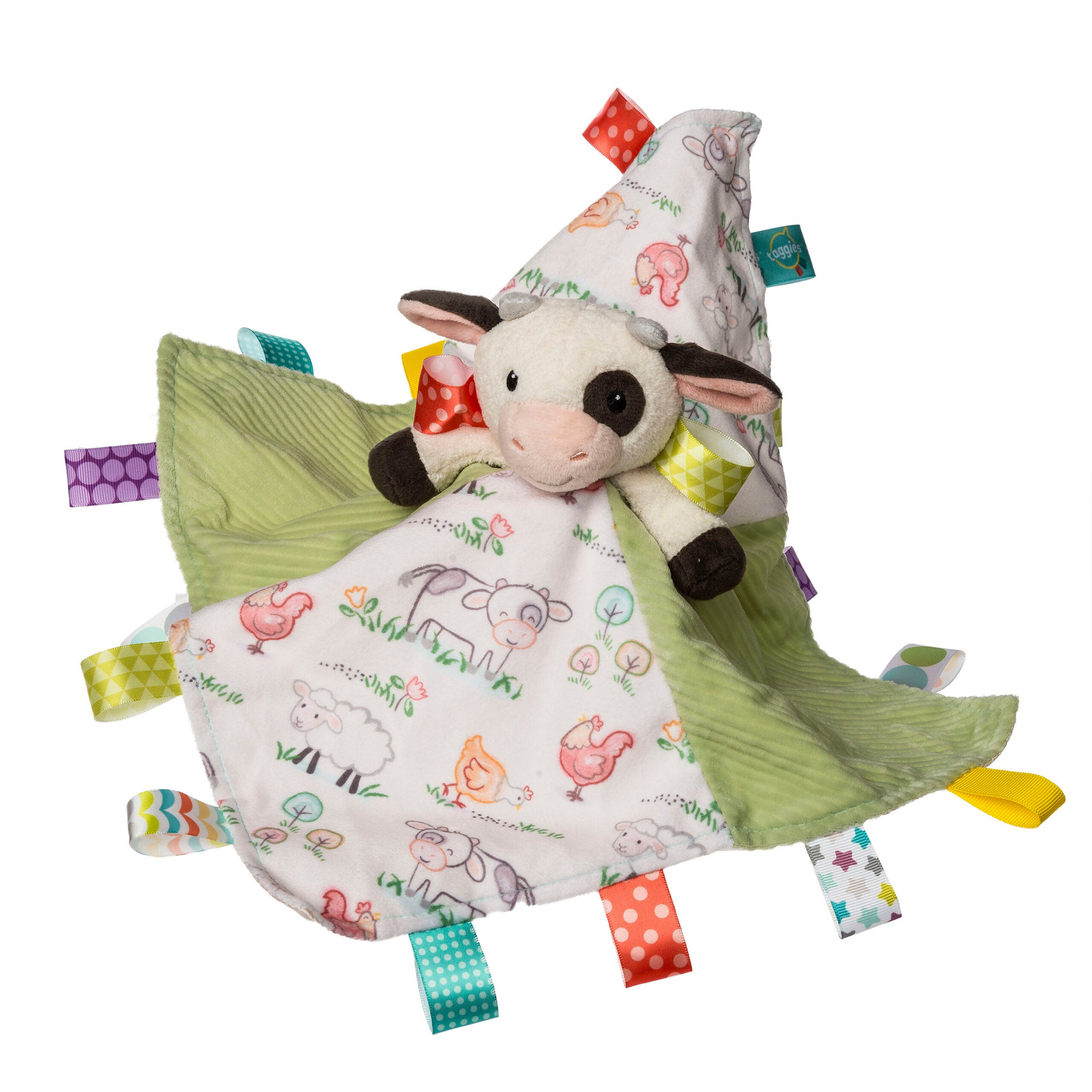 Taggies Buttercup Cow Character Blanket A Touch of Magnolia Boutique