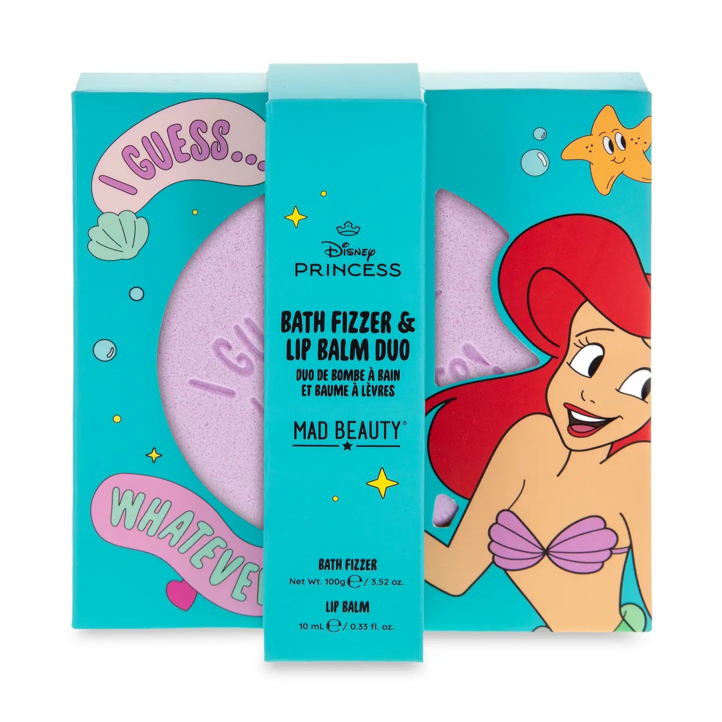 Princess Express Yourself Fizzer & Lip Balm - Ariel A Touch of Magnolia Boutique