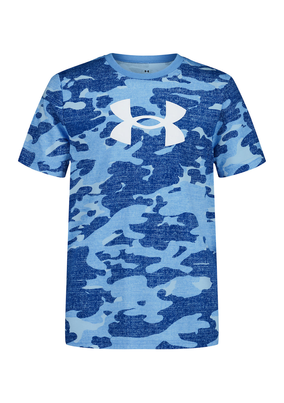 Under Armour® Camo Logo Tee- Horizon Blue A Touch of Magnolia Boutique