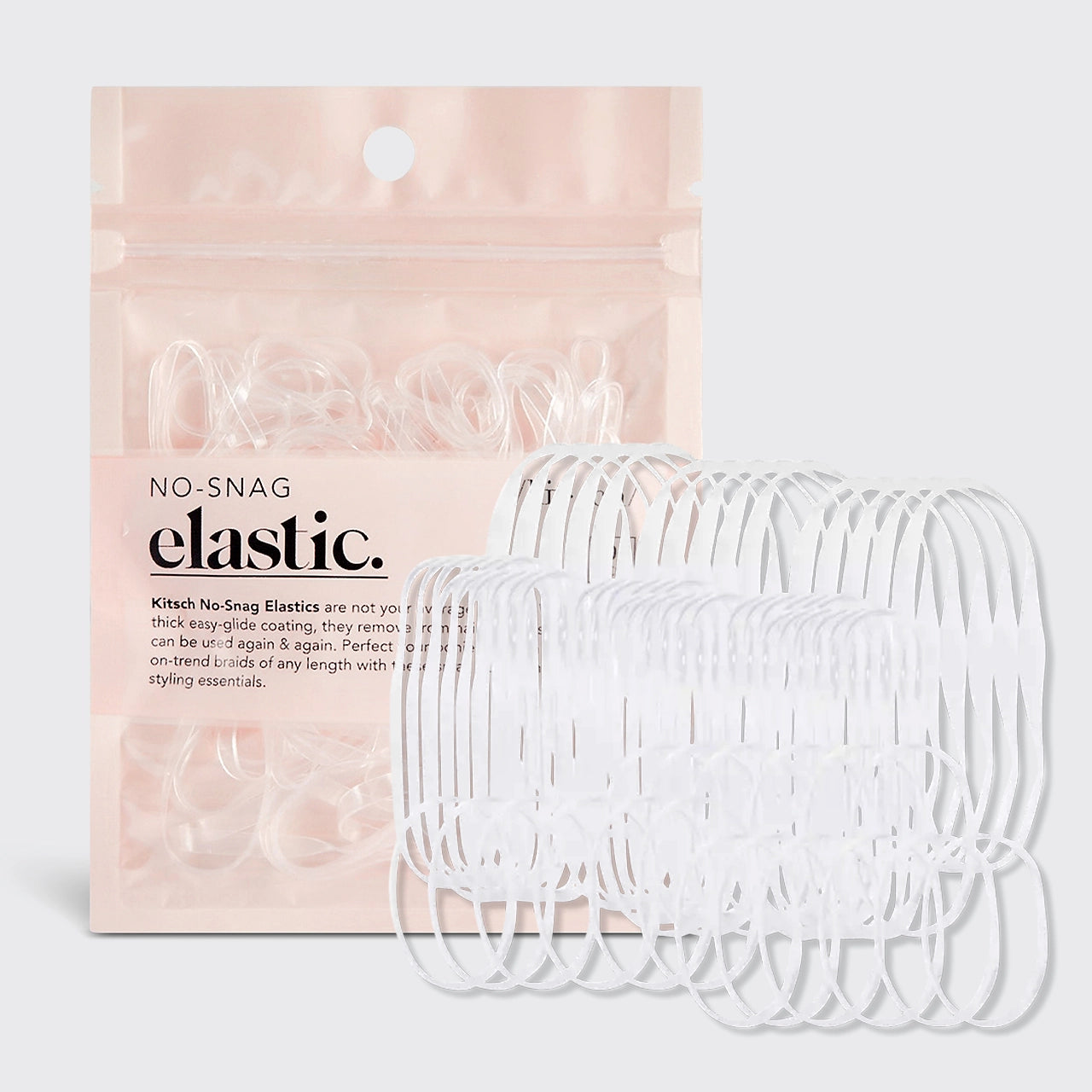 No-Snag Elastic 100 Pc - Clear A Touch of Magnolia Boutique