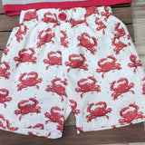 Boys Crab Shorts Set