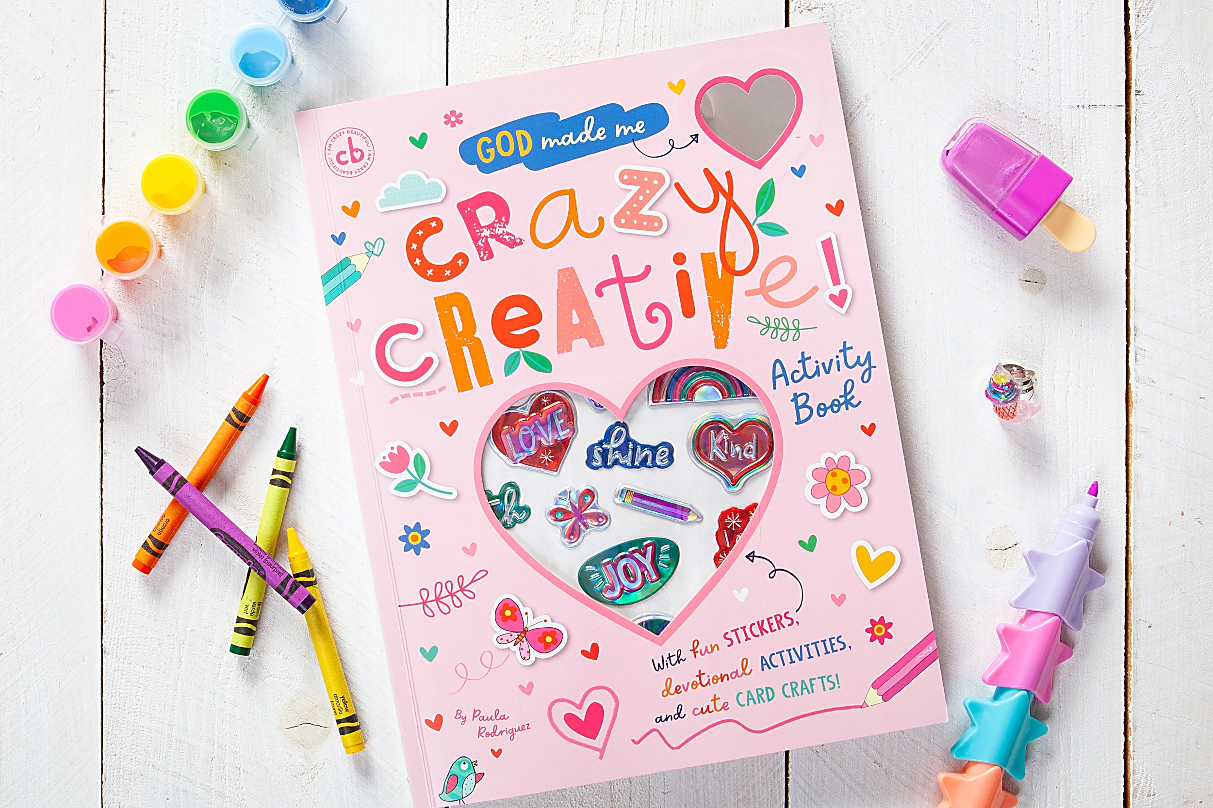 God Made Me Crazy Creative (Activity Book) A Touch of Magnolia Boutique