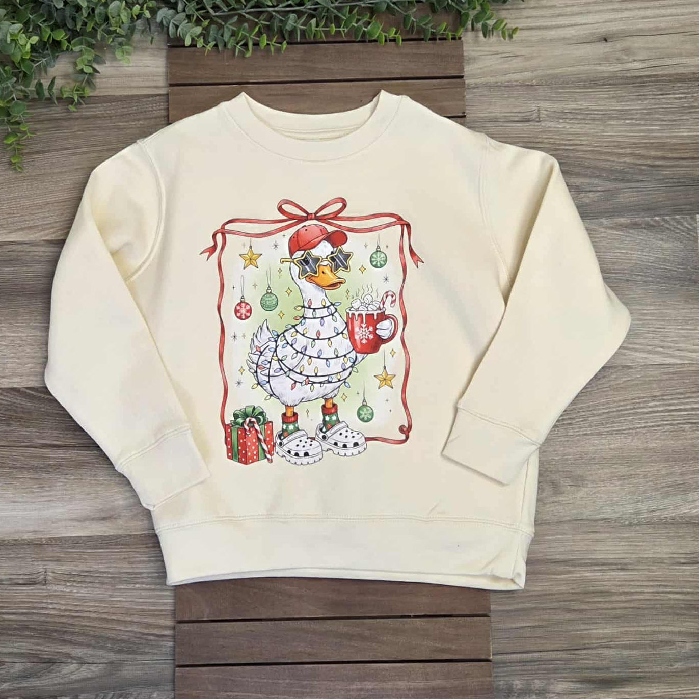 Merry Goose Sweatshirt- Toddler and Youth A Touch of Magnolia Boutique
