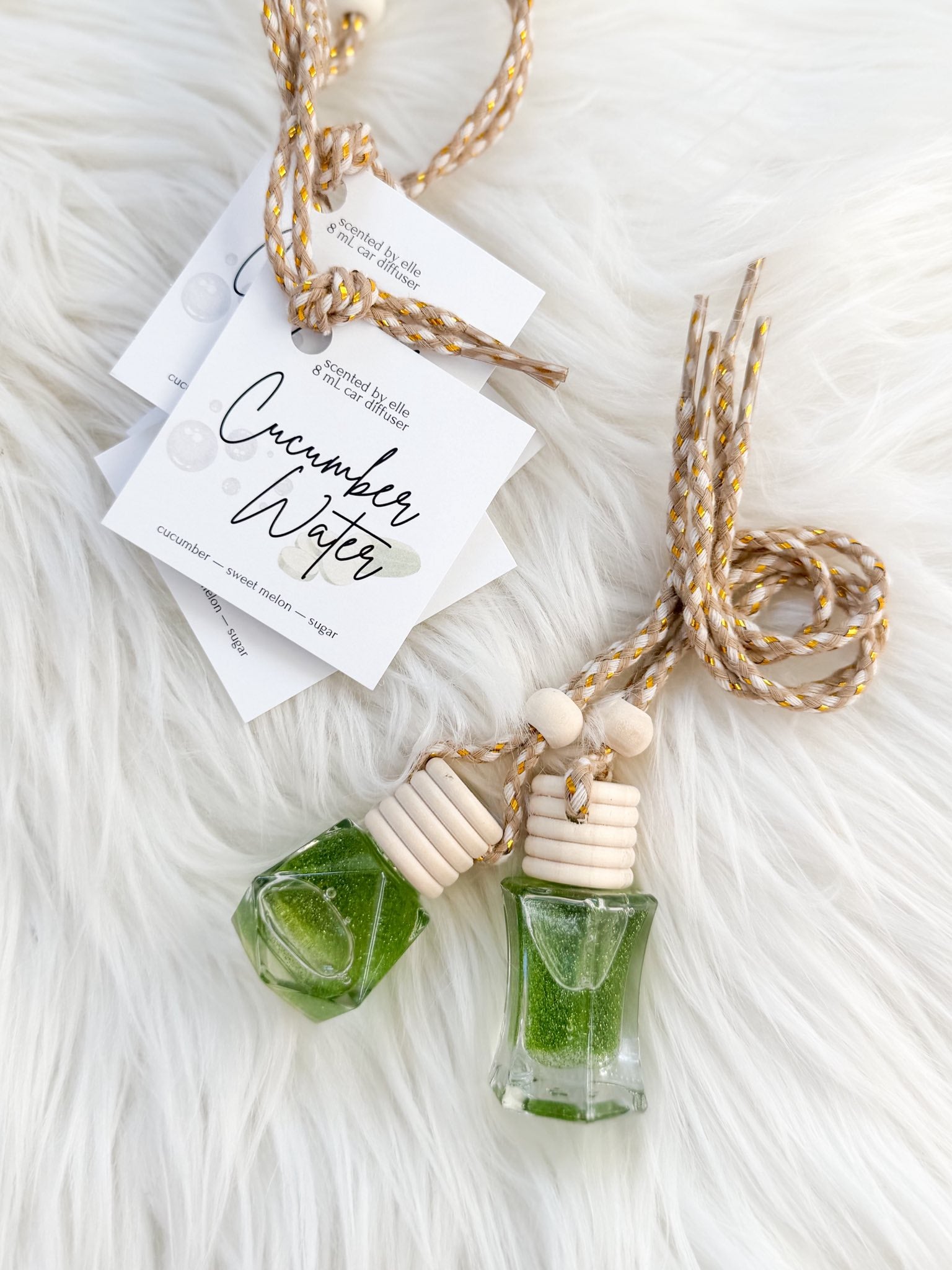 Car Diffuser (multiple scent options) A Touch of Magnolia Boutique Cucumber Water