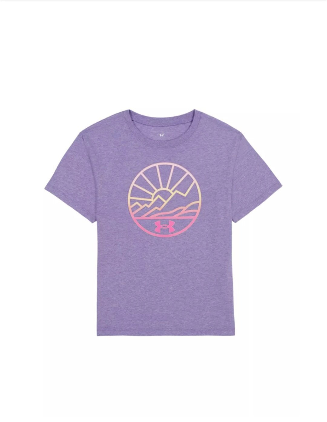 Under Armour® Youth Girls Sunset Mountain T-shirt A Touch of Magnolia Boutique