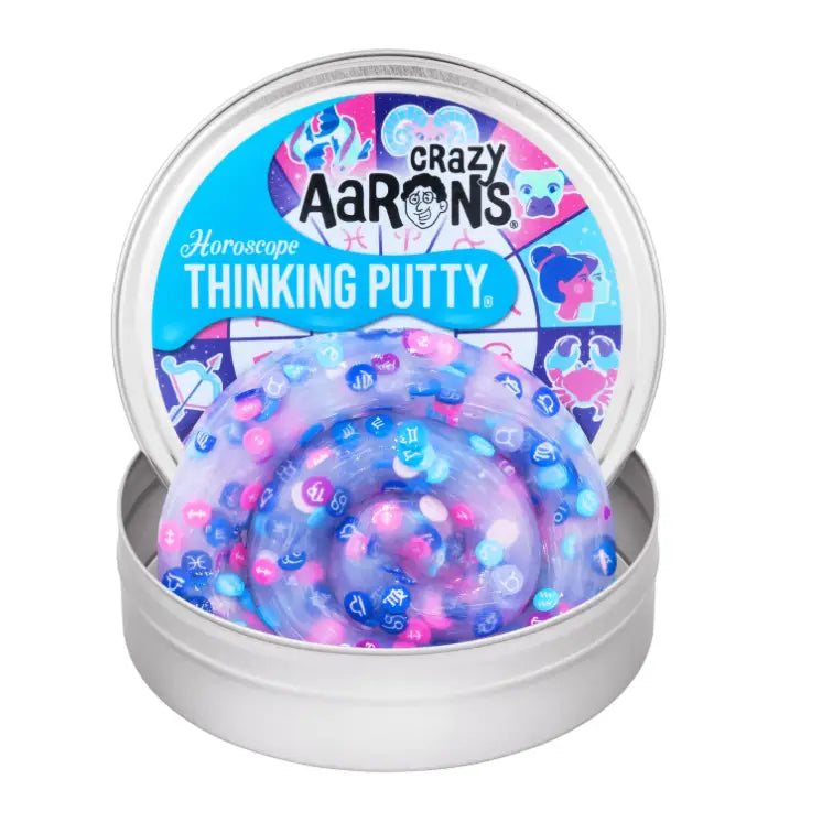 Crazy Aaron's 4" Thinking Putty - Horoscope Zodiac Charms A Touch of Magnolia Boutique