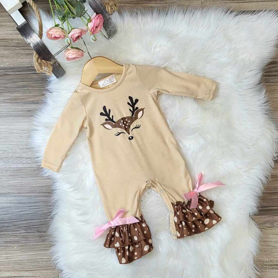 Baby girl sale boutique rompers