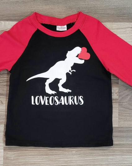 LOVEOSAURUS Top  A Touch of Magnolia Boutique   