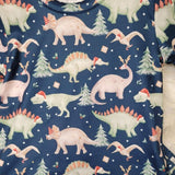 Holiday Dinosaur Pajamas