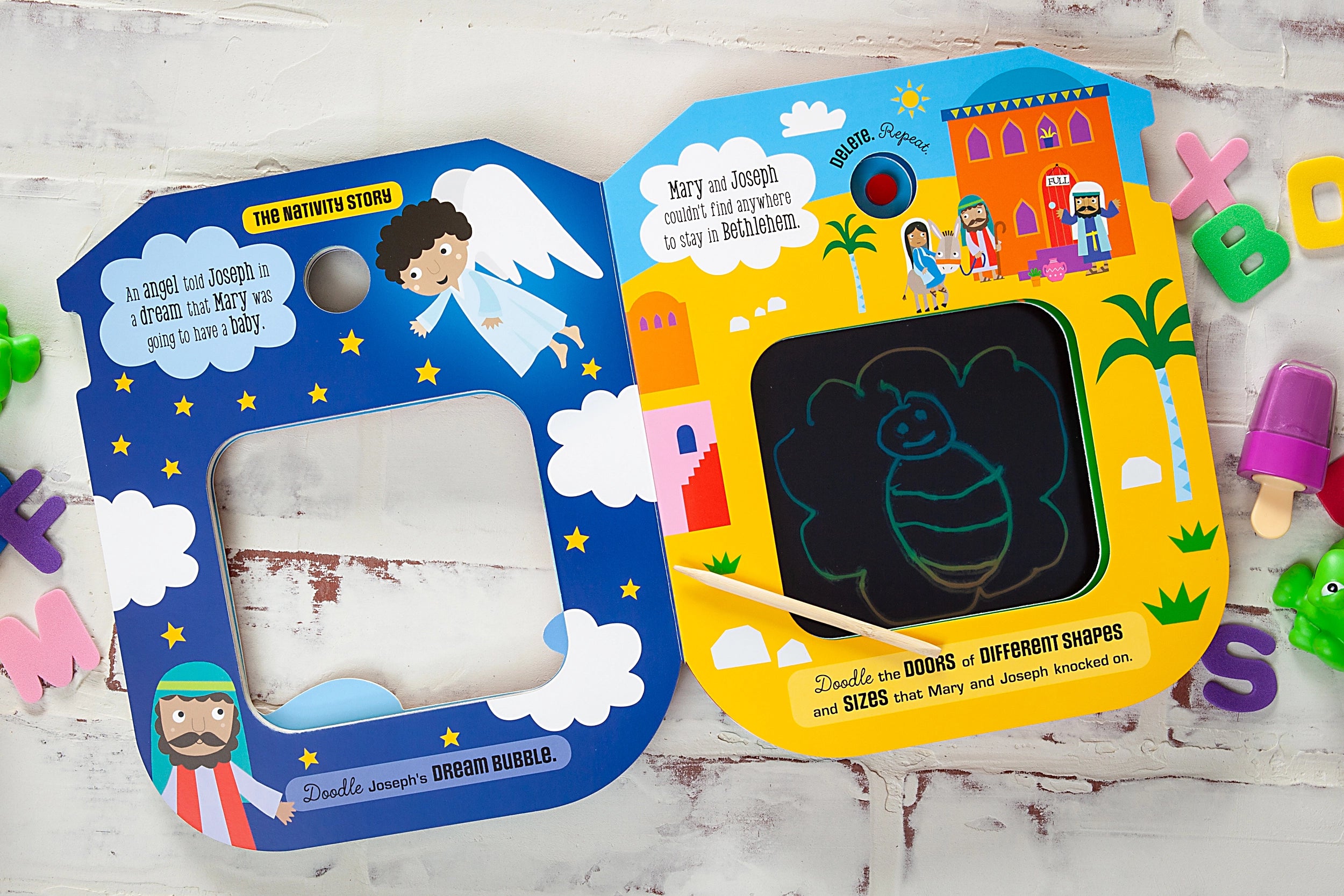 Doodle Delete Repeat: My First Bible Stories A Touch of Magnolia Boutique