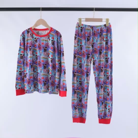 Bamboo Amazing Web-Slingers Two-Piece Pajama Set A Touch of Magnolia Boutique