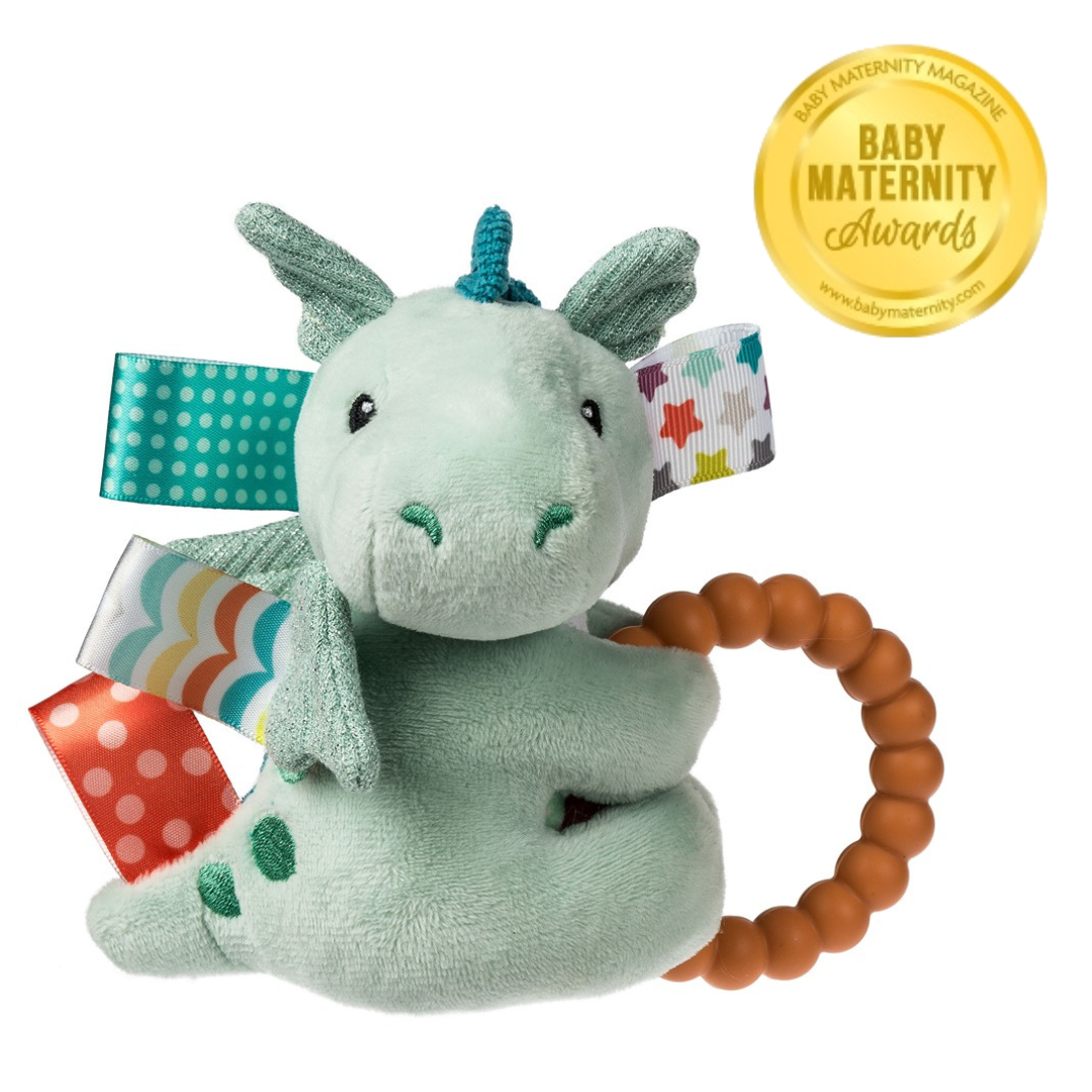 Taggies Drax Dragon Teether Rattle A Touch of Magnolia Boutique