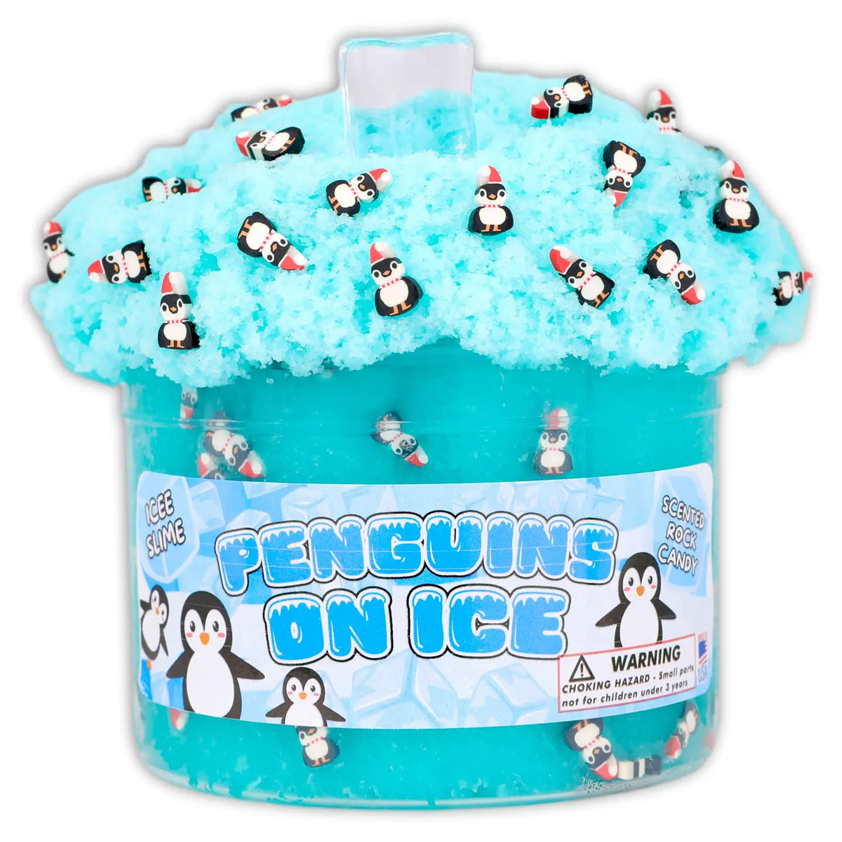 Dope Slime Penguins On Ice - Christmas Slime A Touch of Magnolia Boutique