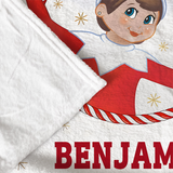 ELF Customized Name Blanket (multiple size and color options)-PREORDER