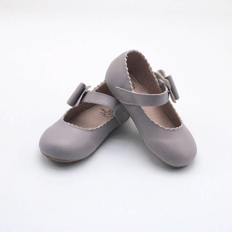 Paisley Bow Strap-Oiled Grey A Touch of Magnolia Boutique