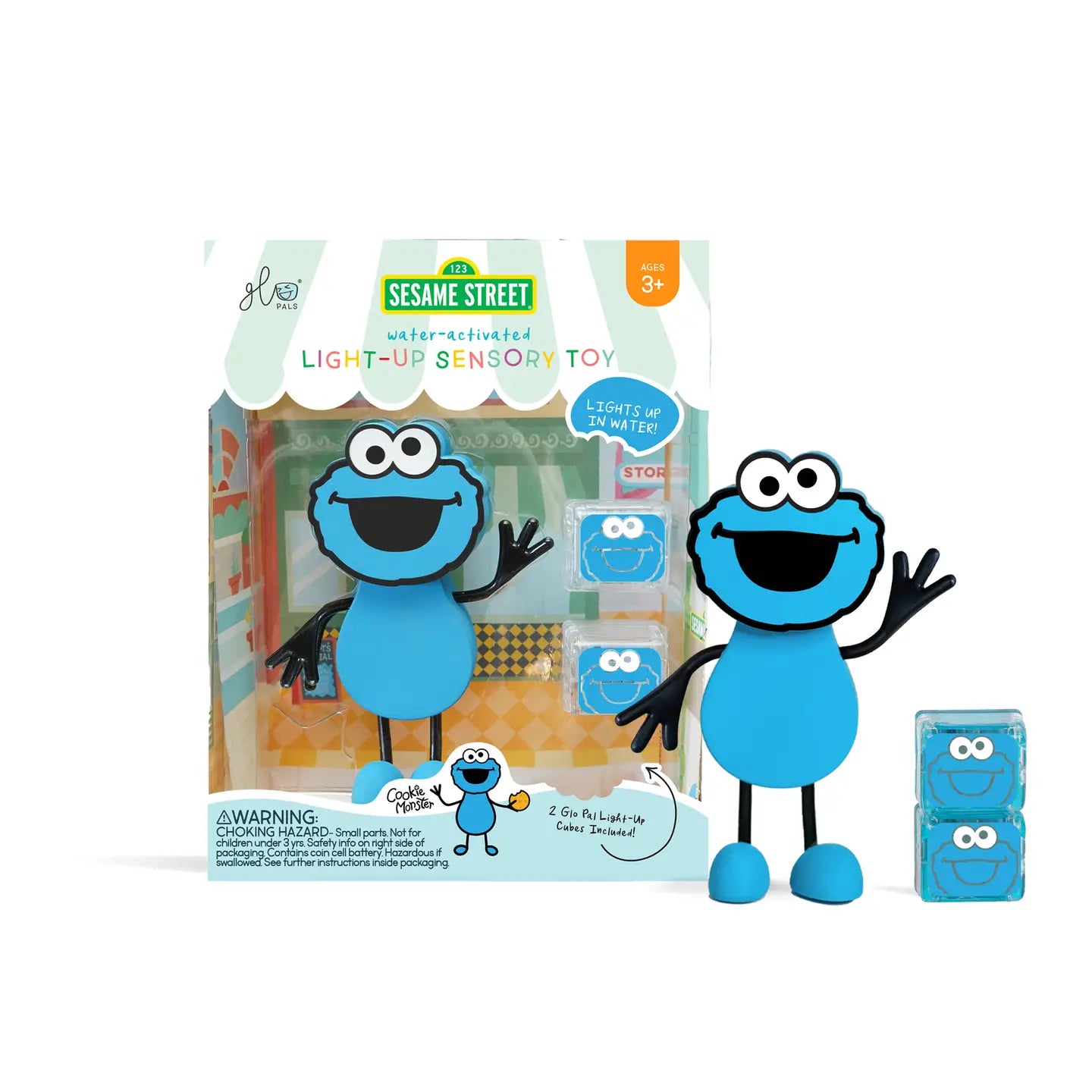 Character Glo Pals (Multiple options) A Touch of Magnolia Boutique Cookie Monster