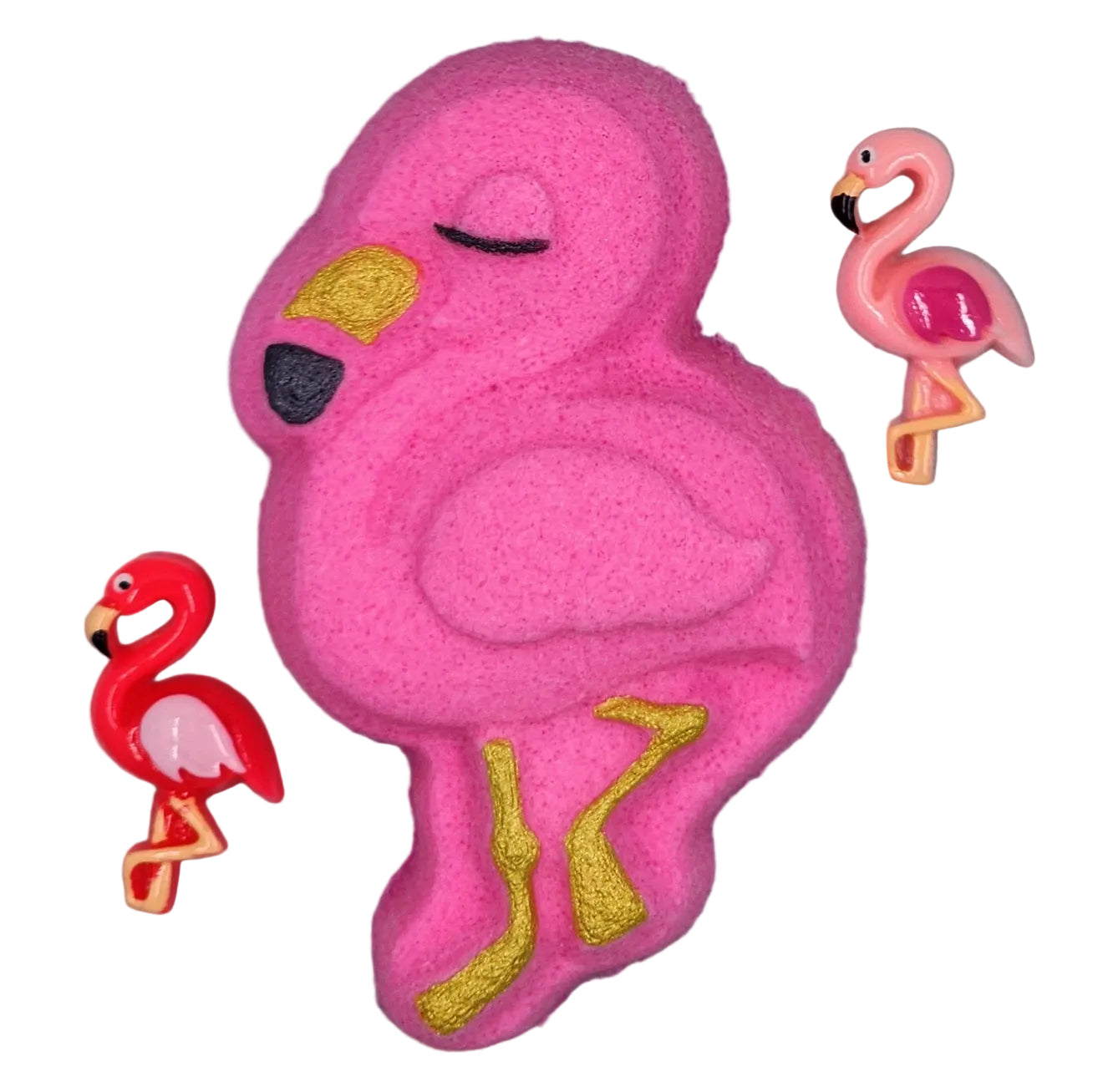 Flamingo Bath Bomb with Flamingo Prize A Touch of Magnolia Boutique