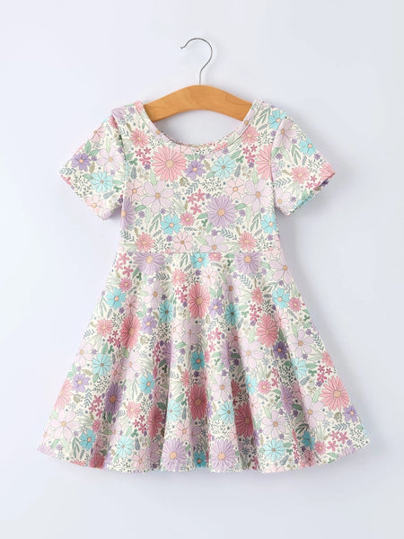 Spring Floral Short Sleeve Dress – A Touch of Magnolia Boutique
