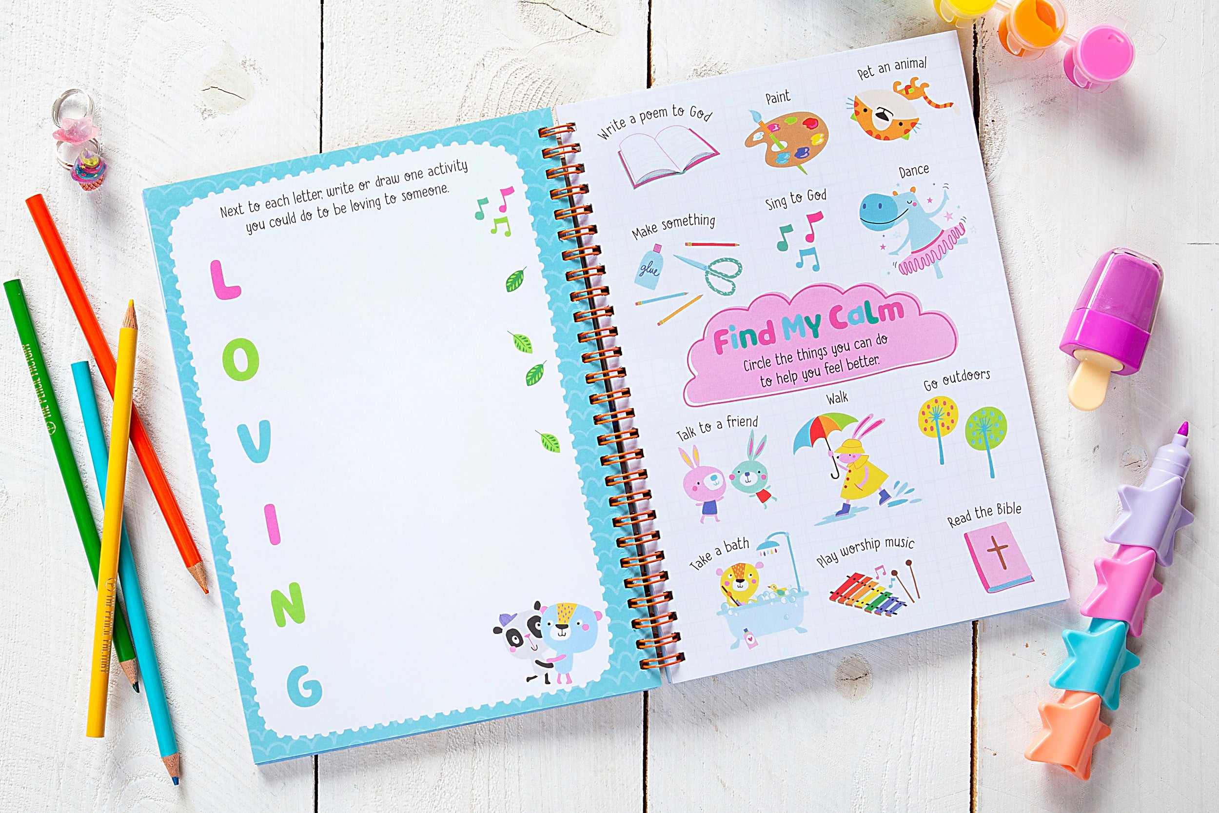 God Made Me (Kid's Journal) A Touch of Magnolia Boutique