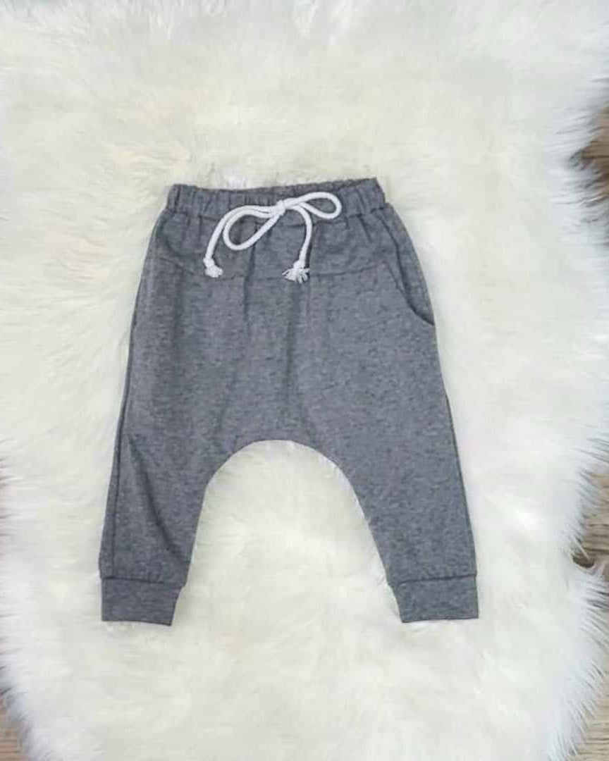 Baby Boy Grey Joggers  A Touch of Magnolia Boutique   