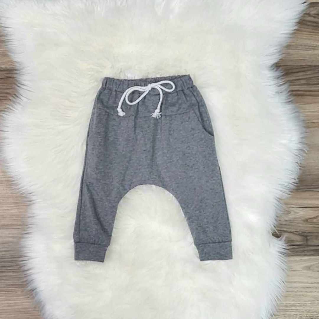 Baby Boy Grey Joggers  A Touch of Magnolia Boutique   