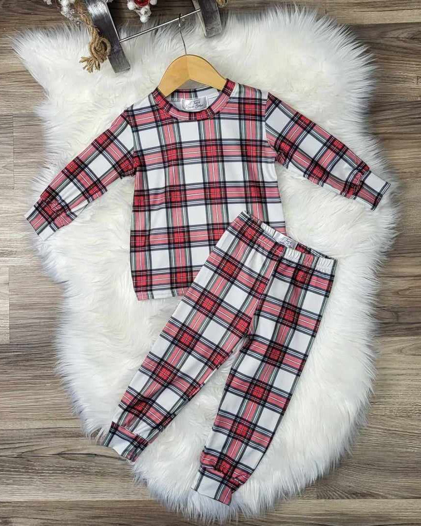 Holiday Plaid Pajama Set  A Touch of Magnolia Boutique   